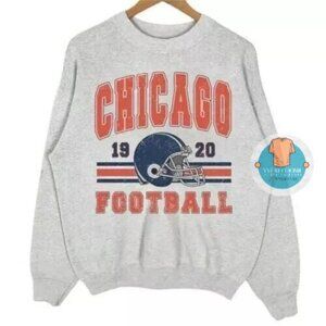 Chicago Bears Crewneck Sweatshirt Retro Style Football shirt 1920